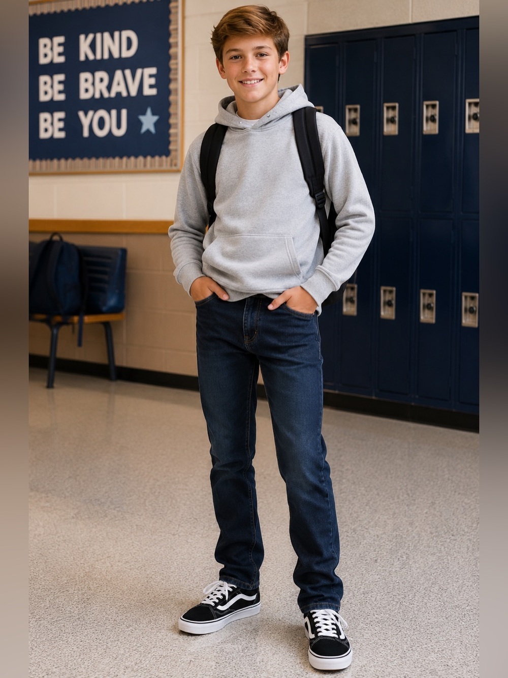 Levi’s 514 Boys Slim Straight Jeans Size 12 Regular Dark Wash Denim 26x26